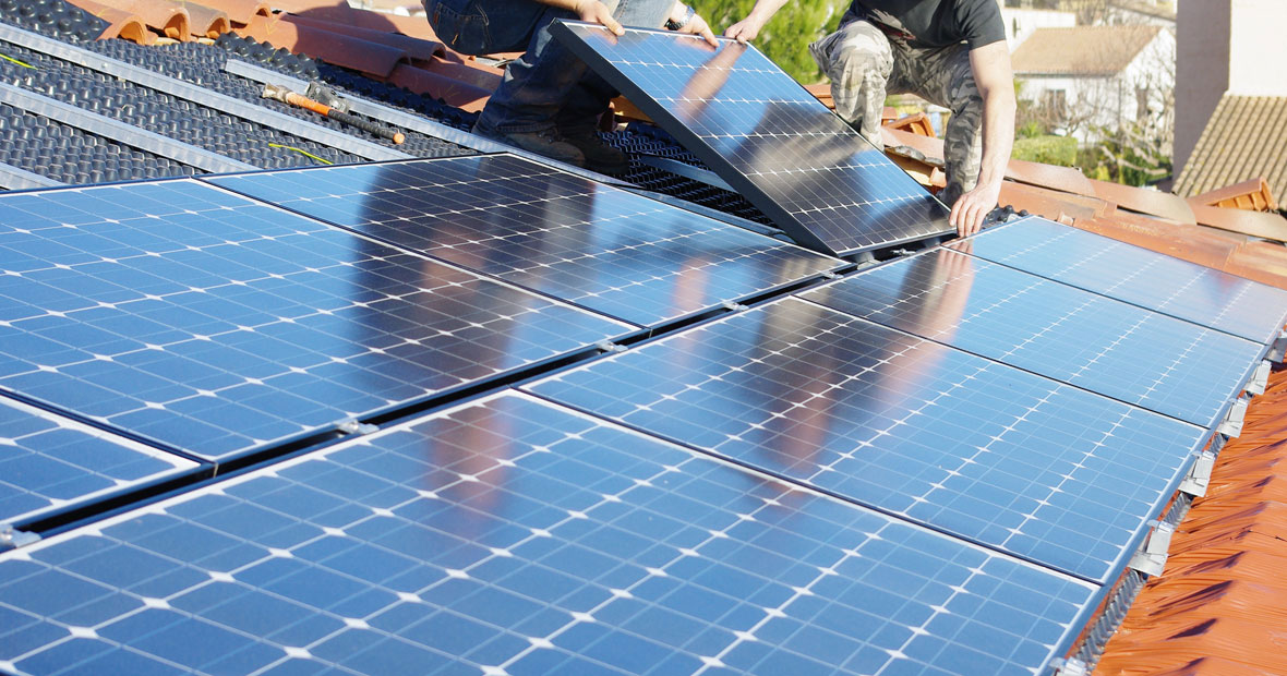 panneaux solaires